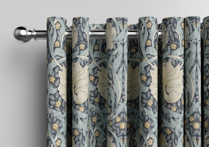 William Morris At Home Pimpernel, Indigo - Made to Measure Curtains - Image 12